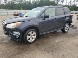 Salvage cars for sale at Harleyville, SC auction: 2014 Subaru Forester 2.5I Premium