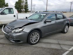 Salvage cars for sale at Rancho Cucamonga, CA auction: 2012 Chrysler 200 LX