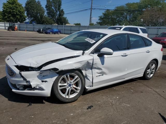 2018 Ford Fusion SE Hybrid