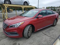 Salvage cars for sale from Copart Windsor, NJ: 2017 Hyundai Sonata Sport