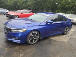 Salvage cars for sale at Austell, GA auction: 2020 Honda Accord Sport