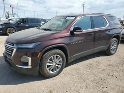 Salvage cars for sale at Greenwood, NE auction: 2022 Chevrolet Traverse LT