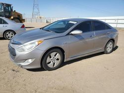 Salvage cars for sale at Adelanto, CA auction: 2012 Hyundai Sonata Hybrid