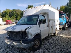 Salvage trucks for sale at West Warren, MA auction: 2005 Chevrolet Express G3500