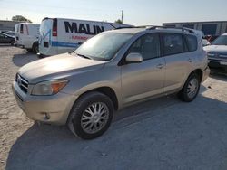 Salvage cars for sale at Haslet, TX auction: 2008 Toyota Rav4 Limited