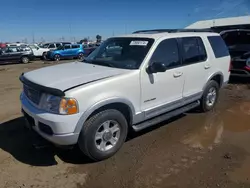 Salvage cars for sale at Brighton, CO auction: 2002 Ford Explorer Limited