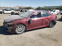 Salvage cars for sale at Las Vegas, NV auction: 2022 Toyota Camry LE