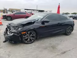 Honda salvage cars for sale: 2019 Honda Civic Sport