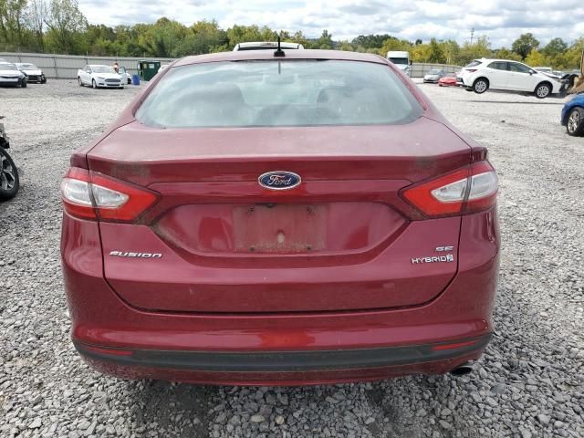 2013 Ford Fusion SE Hybrid