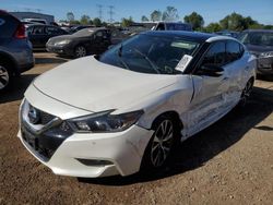 Nissan salvage cars for sale: 2017 Nissan Maxima 3.5S