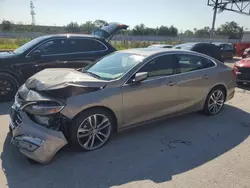 Salvage cars for sale at Orlando, FL auction: 2023 Chevrolet Malibu LT