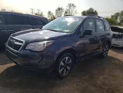 Salvage cars for sale at Elgin, IL auction: 2018 Subaru Forester 2.5I