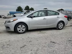 Salvage cars for sale at Prairie Grove, AR auction: 2015 KIA Forte LX