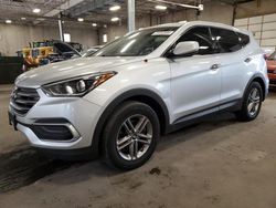 Salvage cars for sale at Blaine, MN auction: 2018 Hyundai Santa FE Sport