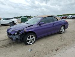 Toyota salvage cars for sale: 2007 Toyota Camry Solara SE