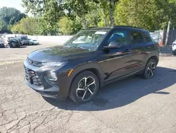 Salvage cars for sale at Portland, OR auction: 2022 Chevrolet Trailblazer RS