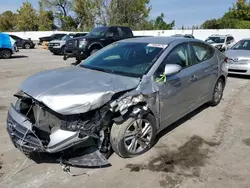 Salvage cars for sale at Bridgeton, MO auction: 2020 Hyundai Elantra SEL