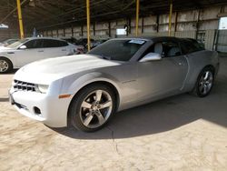 Chevrolet salvage cars for sale: 2011 Chevrolet Camaro LT