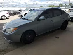 Salvage cars for sale at Dyer, IN auction: 2010 Hyundai Elantra Blue