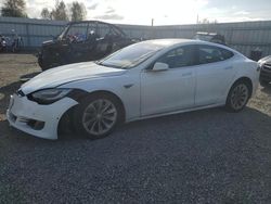 Salvage cars for sale at Arlington, WA auction: 2016 Tesla Model S