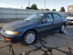 Salvage cars for sale at Littleton, CO auction: 1997 Honda Accord LX