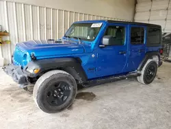 Salvage cars for sale from Copart Abilene, TX: 2021 Jeep Wrangler Unlimited Sport