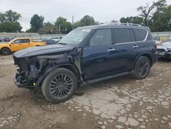 Salvage cars for sale at Wichita, KS auction: 2024 Infiniti QX80 Sensory