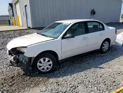 Carros salvage sin ofertas aún a la venta en subasta: 2007 Chevrolet Malibu LS