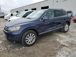 Salvage cars for sale at Jacksonville, FL auction: 2012 Volkswagen Touareg V6 TDI