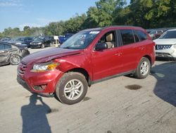 Salvage cars for sale at Ellwood City, PA auction: 2011 Hyundai Santa FE GLS