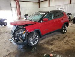 Carros salvage para piezas a la venta en subasta: 2021 Jeep Compass Limited