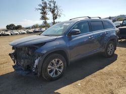 Toyota salvage cars for sale: 2016 Toyota Highlander LE