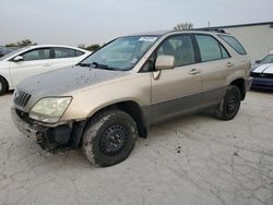 Salvage cars for sale at Kansas City, KS auction: 2003 Lexus RX 300