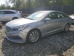 Salvage cars for sale at Waldorf, MD auction: 2015 Hyundai Sonata Sport