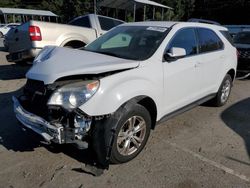 Chevrolet salvage cars for sale: 2015 Chevrolet Equinox LT