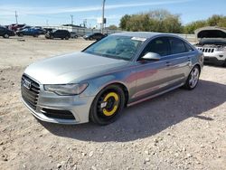 Salvage cars for sale at Oklahoma City, OK auction: 2015 Audi A6 Premium Plus