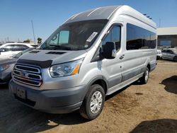 Salvage cars for sale at Brighton, CO auction: 2016 Ford Transit T-350