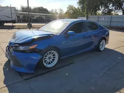 Salvage cars for sale at Sacramento, CA auction: 2019 Toyota Camry L