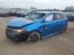 Salvage cars for sale at Bridgeton, MO auction: 2017 Toyota Corolla IM