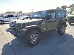 Jeep salvage cars for sale: 2021 Jeep Wrangler Sport