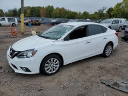 Nissan salvage cars for sale: 2019 Nissan Sentra S