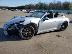 Salvage cars for sale at Brookhaven, NY auction: 2014 Porsche 911 Carrera S