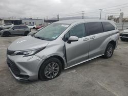 Toyota Sienna le salvage cars for sale: 2021 Toyota Sienna LE