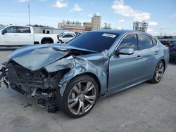 Salvage cars for sale at New Orleans, LA auction: 2016 Infiniti Q70 3.7