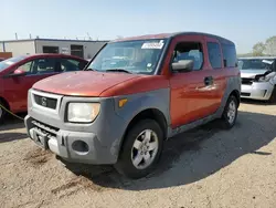 Salvage cars for sale at Elgin, IL auction: 2004 Honda Element LX