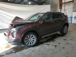 Salvage cars for sale at North Billerica, MA auction: 2023 Cadillac XT4 Premium Luxury