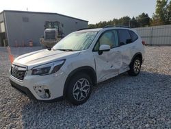 Subaru salvage cars for sale: 2021 Subaru Forester Premium