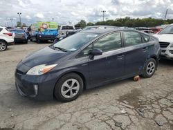 Salvage cars for sale at Indianapolis, IN auction: 2012 Toyota Prius