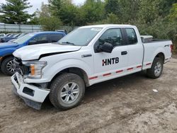 Salvage cars for sale at Davison, MI auction: 2018 Ford F150 Super Cab