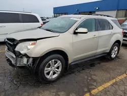 Salvage cars for sale at Woodhaven, MI auction: 2010 Chevrolet Equinox LT